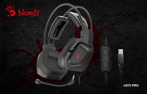 Представлена геймерская гарнитура Bloody G575 Pro