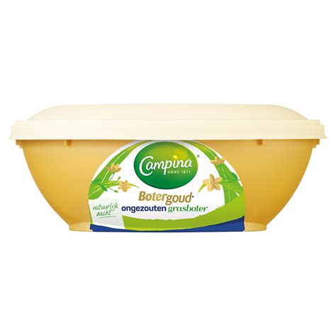 Campina Botergoud Ongezouten Grasboter Braspa