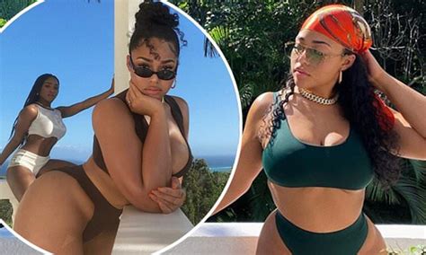 Bikini Clad Jordyn Woods Shares VERY Suggestive Instagram Post Daily Mail Online