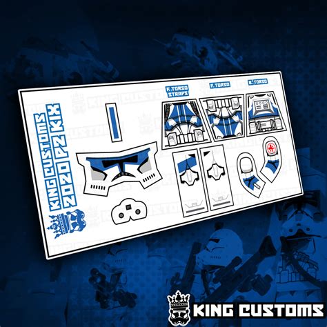 Kix Phase Decal Sheet King Customs