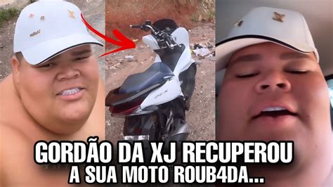 GORDÃO da XJ encontra sua MOTO após APAVOR4R BAND1D0S YouTube