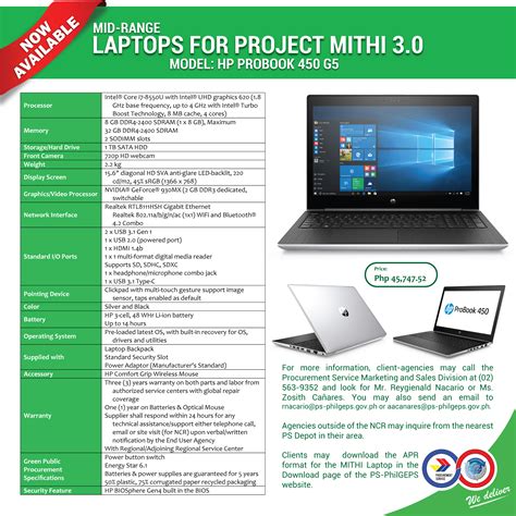 Now Available: Mid-range Laptops for MITHI 3.0