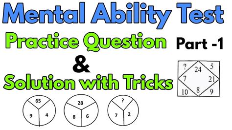 Mental Ability Questions With Practice Question Solution With Tricks