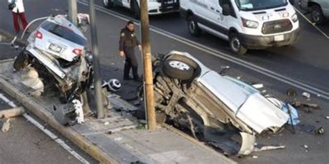 Mueren J Venes Tras Chocar A Gran Velocidad Contra Poste En Cdmx