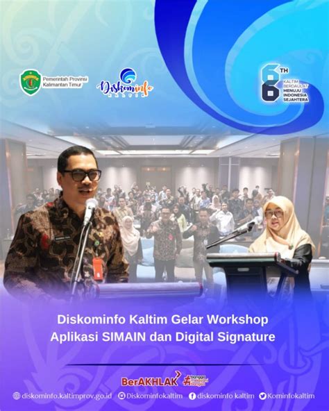 Diskominfo Kaltim Gelar Workshop Aplikasi Simain Dan Aplikasi Digital