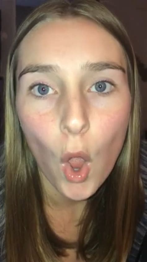 Blond Mouth Open Tongue Out 31 Photos XXX Porn Album 56192