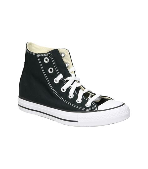 Zapatillas Negras Altas Para Hombre Converse En MEGACALZADO