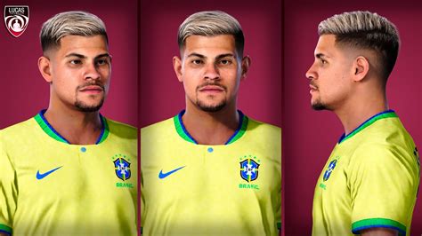 Pes 21 New Face Bruno GuimarÃes By Lucas Facemaker Youtube