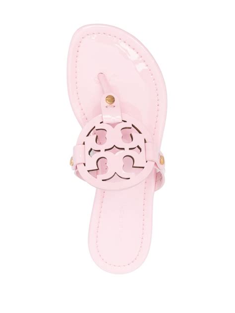 Tory Burch Miller Leather Sandals Farfetch