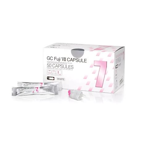 Gc Fuji7capwhite Gc Fuji 7 Capsule Glass Ionomer Sealant And Surface