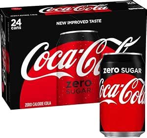 Coca Cola Zero No Sugar Ml Cans Pack Amazon Co Uk Grocery