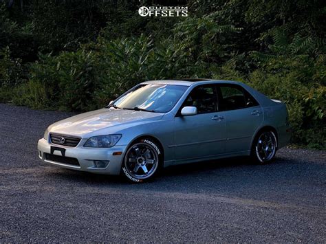 2004 Lexus IS300 Wheel Offset Tucked Coilovers 1894305 Custom Offsets