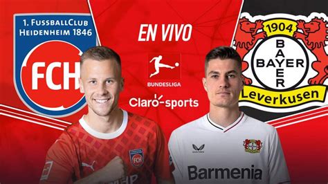 Heidenheim Vs Leverkusen En Vivo La Bundesliga Resultado Y Goles De