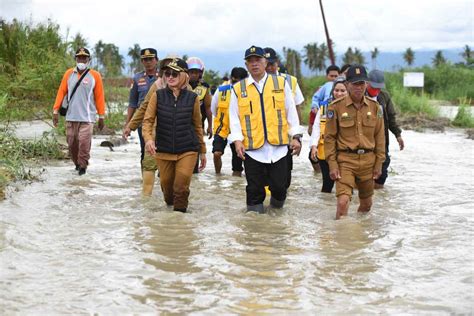 Pejabat Kementerian PUPR Identifikasi Penyebab Banjir Di Lutra Ini