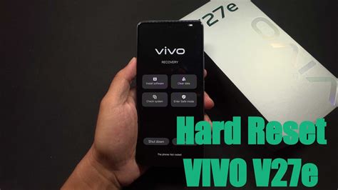 How To Hard Reset VIVO V27e YouTube