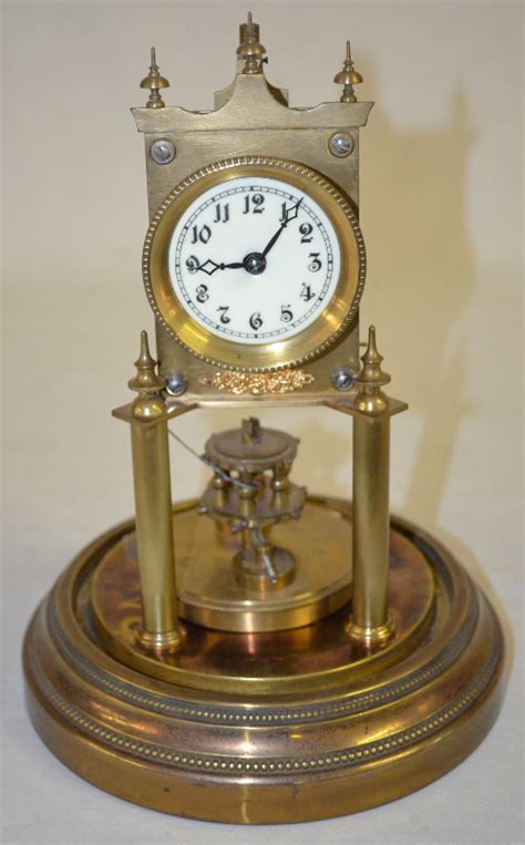 Antique Gustave Becker Rotary Pendulum Dome Clock Price Guide