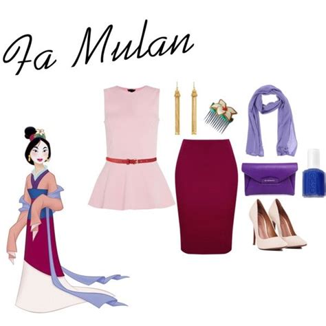 Mulan Disney Inspired Outfit Disney Inspired Outfits Disney Outfits