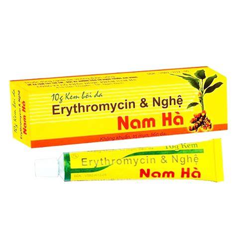 Erythromycin Và Nghệ Nam Hà Điều Trị Mụn Nhọt Trứng Cá đặc Biệt Dạng