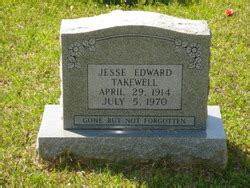 Jesse Edward Takewell 1914 1970 Mémorial Find a Grave