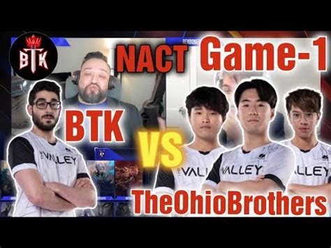 BTK VS TheOhioBrothers Game 1 NACT Mobazane Hoon MLBB YouTube