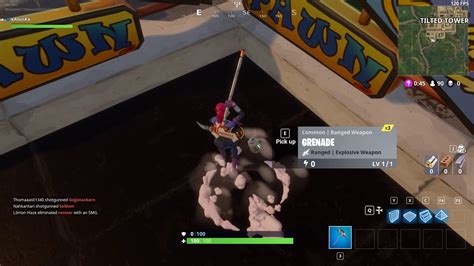 Keine Waffe Gefunden Dann Benutze Was Du Hast Granaten Fortnite Br