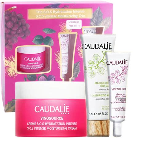 CAUDALIE COFFRET TRIO SOS HYDRATATION INTENSE