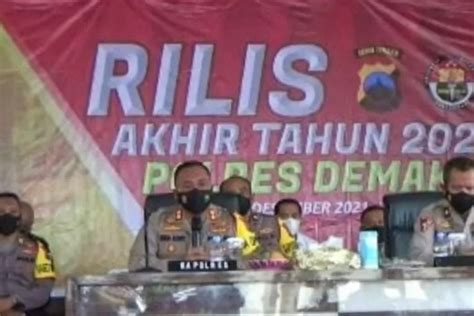 Kriminalitas Di Demak Meningkat Persen Cakrawala