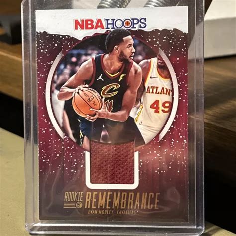 Panini Nba Hoops Rookie Remembrance Evan Mobley Cleveland