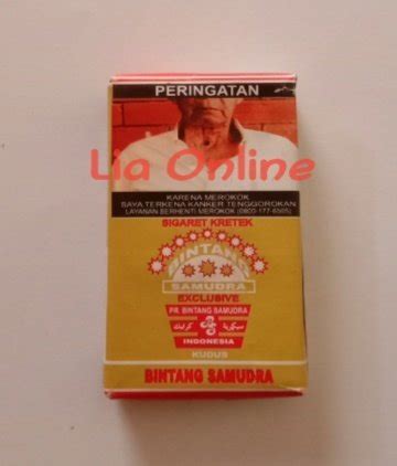 Jual Rokok Kretek Bintang Samudra Perbungkus Di Lapak Lia Online