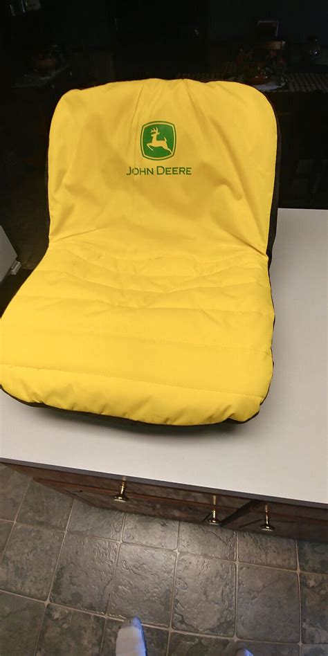 John Deere High Back Seat Fits Many 100 Series Riding Mowers Ebay