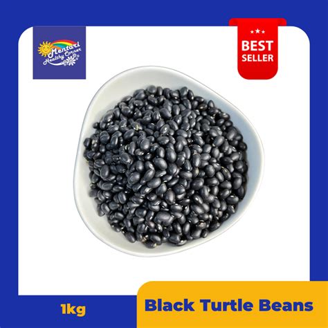 Jual Black Turtle Beans 1kg Black Bean 1kg Kacang Hitam 1kg