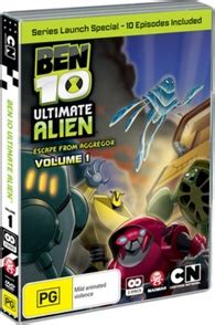 Ben 10: Ultimate Alien - Escape From Aggregor DVD (Volume 1) (Australia)