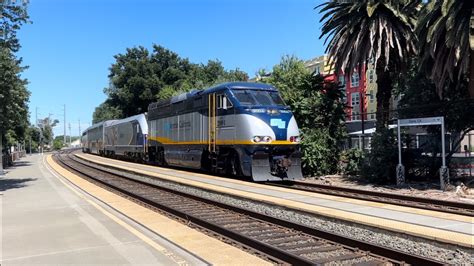 Doubleheader Amtrak Capitol Corridor With F Phi Sc