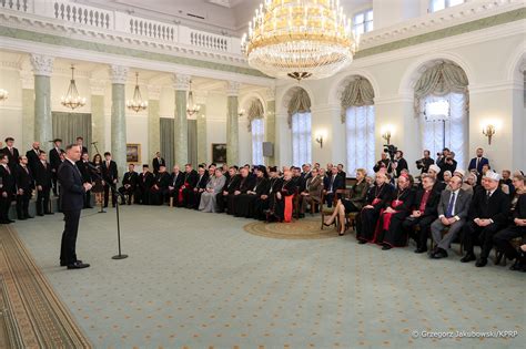 Spotkanie Z Prezydentem Polski Ko Ci Adwentyst W Dnia Si Dmego W Rp