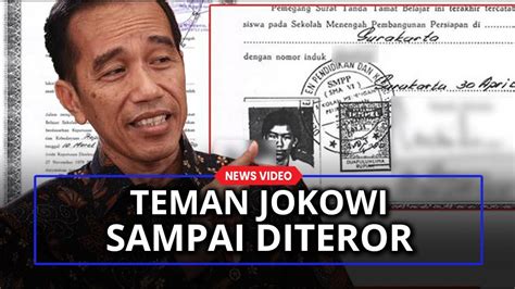 Teman Jokowi Diteror Hingga Sidang Gugatan Ijazah Ditunda YouTube