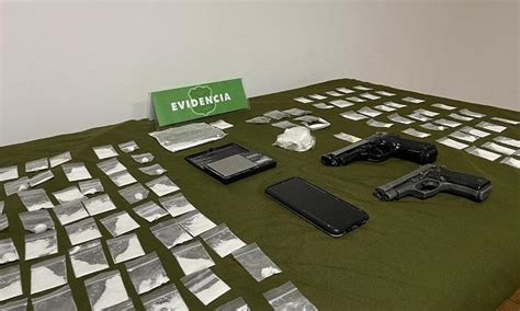 Carabineros del OS9 Valparaíso detiene a sujeto por el delito tráfico