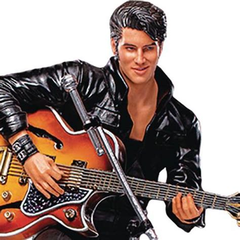 Elvis Presley Comeback Deluxe Art 1 10 Scale Statue