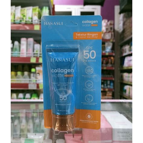 Jual Hanasui Collagen Water Sunscreen SPF 50 PA Shopee Indonesia