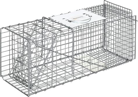 Outsunny Pi Ge Vivant Pi Ge Cage De Capture Pliante Pour Petits Animaux