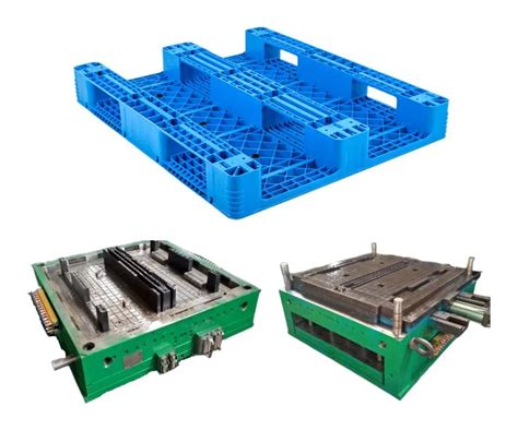 Heavy Duty Euro HDPE Large Stackable Reversible Plastic Pallet Molding