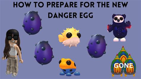 How To Prepare For The New Danger Egg Adopt Me Youtube