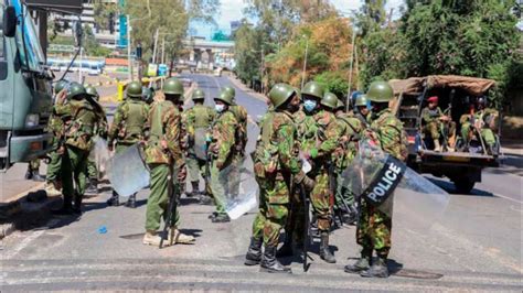 HEAVY SECURITY IN MUKAMI BURIAL AS RAILA UHURU RUTO MEETS NOW