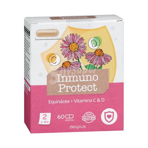 Deliplus Capsulas Inmuno Protect Equinacea Y Vitamina C Y D Caja U