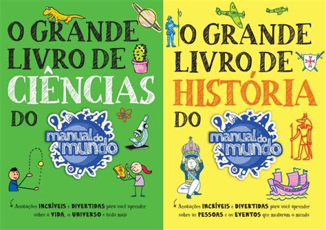 O Grande Livro De Ciencias Do Manual Do Mundo MercadoLivre