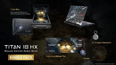 MSI представила большой и мощный ноутбук Titan 18 HX Dragon Edition ...