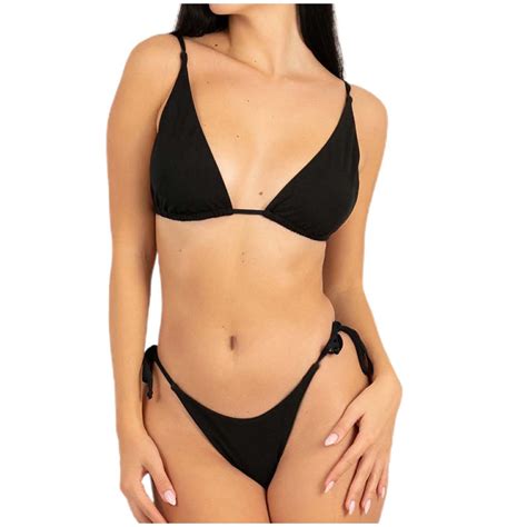 Sexy Fashion Bandeau Sunbathing Bikini Tan Without Tan Lines Breathable Triangle Walmart
