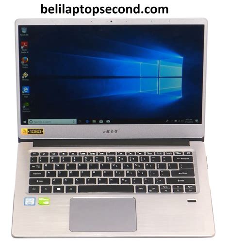 Jual Acer Swift 3 Sf314 56g Core I5 Gen 8 Fullset Bekas Jual Beli