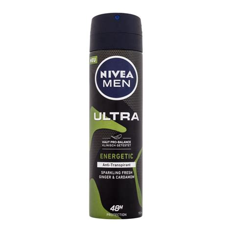 Nivea Men Ultra Energetic Antiperspirant pentru bărbați 150 ml | Parfimo.ro