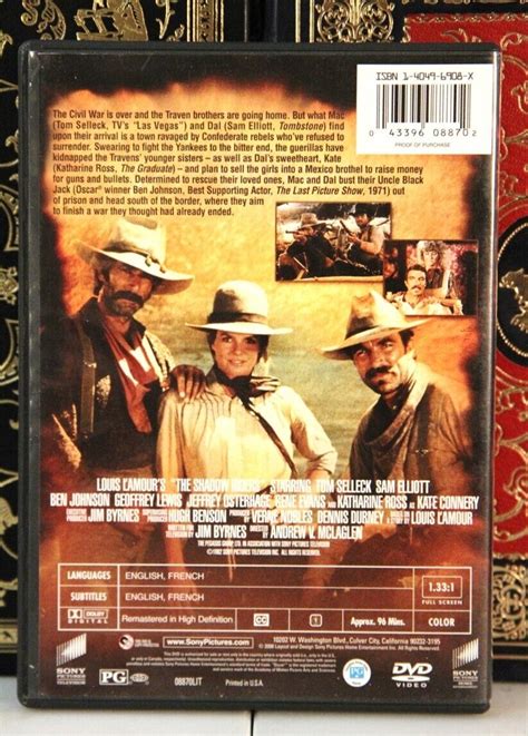 The Shadow Riders Tom Selleck Sam Elliott Dvd I Ship Boxed