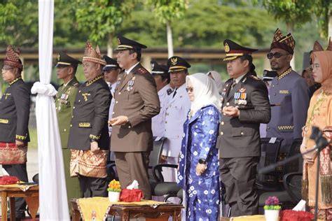 Pejabat Bupati Mesuji Sulpakar Jadi Inspektur Upacara Hari Jadi Ke